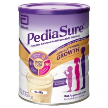 【预售】Abboott PediaSure 香草口味雅培小安素奶粉运费含气柱 850g