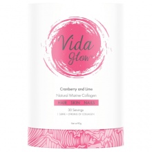 Vida glow 胶原蛋白粉蔓越莓青柠味 Vida Glow Marine Collagen Cranberry & Lime  3g*30袋