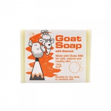 Goat Soap Coconut oil 100g 橙色燕麦  羊奶皂