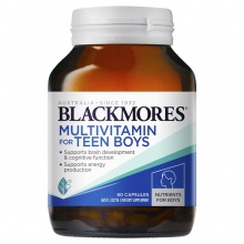 【特价26年7月】BLACKMORES青少年男性男生补脑片 60粒  Multivitamin for Teen Boys 60 Capsules