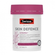 SWISSE 白藜芦醇高光片 60粒 Beauty Skin Defence Ultiratrol 60 Tablets
