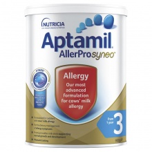 【品牌发货】Aptamil 爱他美深度水解奶粉三段 AllerPro Syneo 3 Allergy Premium Toddler Milk Drink From 1 Year 900g
