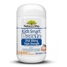 Natures Way Kids Smart 三倍DHA咀嚼软胶囊 300mg Triple Strength 50 chewable Soft Capsules